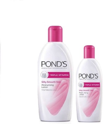 POND's triple vitamin skin smooth body lotion 300ml+100ml(400 ml)