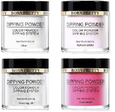 

Born Pretty Nail Crystal Powder(Pack of 4)