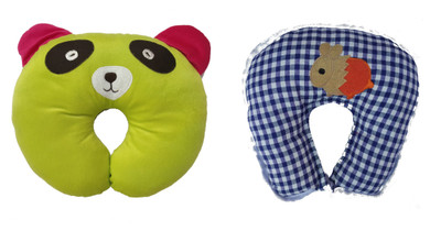 

EasyShop Cartoon Neck Neck Pillow(Neavy Blue, Green), Neavy blue and green