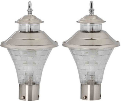 PR Prashant PR_jalbaa_mini_po2 Gate Light Outdoor Lamp(Clear)