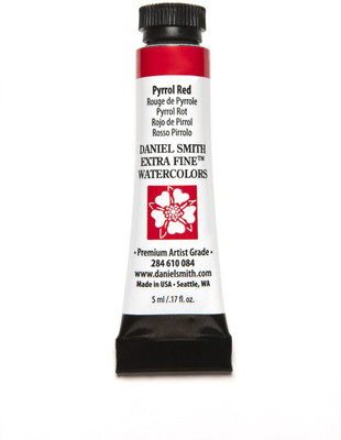 

DANIEL SMITH Extra Fine Watercolors Tube, 5ml, Pyrrol Red(Set of 1, Black)
