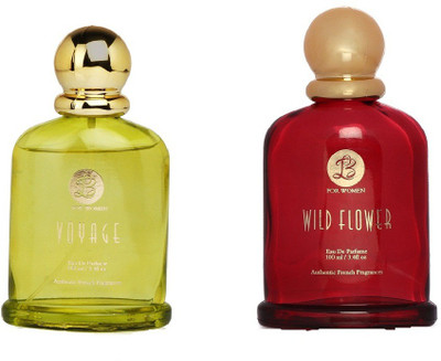 

Lyla Blanc VOYAGE WILD FLOWER Perfume Spray for Women -(Set of 2) (100ml each) Eau de Parfum - 100 ml(For Women)