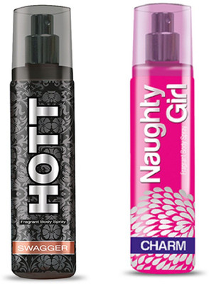 

HOTT Mens SWHITE AMBERGGER & CHROME- (Set of 2 Perfume for Couple) (135ml each) Perfume - 135 ml(For Men & Women)