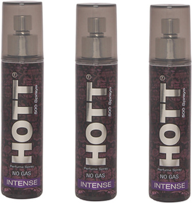 

HOTT INTENSE Perfume Spray for Men Pack of 3 (60ml each) Perfume - 60 ml(For Men)