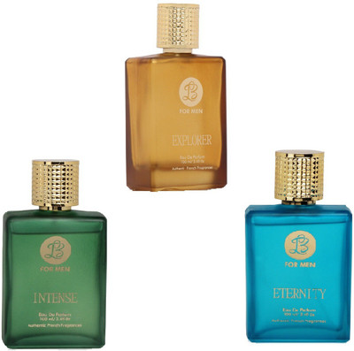 

Lyla Blanc EXPLORER INTENSE ETERNITY Perfume Spray for Men- (Set of 3) (100ml each) Eau de Parfum - 100 ml(For Men)