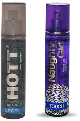 

HOTT Mens SPORT & TOUCH- (Set of 2 Perfume for Couple) (135ml each) Perfume - 135 ml(For Men & Women)