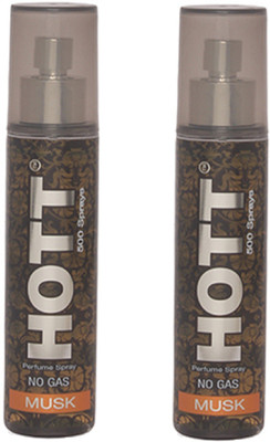 

HOTT MUSK Perfume Spray for Men Pack of 2 (60ml each) Perfume - 60 ml(For Men)