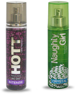 

HOTT Mens INTENSE & CRYSTAL- (Set of 2 Perfume for Couple) (135ml each) Perfume - 135 ml(For Men & Women)