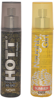

HOTT Mens NOIR & SUMMER- (Set of 2 Perfume for Couple) (60ml each) Perfume - 60 ml(For Men & Women)