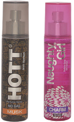 

HOTT Mens MUSK & CHROME- (Set of 2 Perfume for Couple) (60ml each) Perfume - 60 ml(For Men & Women)