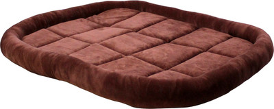 

Jainsons Pet Products Ultra Soft Dark Brown Velvet Bed for Dog, Cat Pet Mat