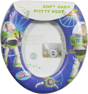 

Cloudaby Soft Cushioned Potty Seat for Training Multiple Color and Prints, Set of 1 Potty Seat(Blue)