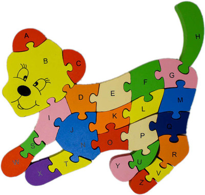 

Shoppernation Alphabet and Number Wooden Jigsaw Puzzle - Lion (1TNG267)(25 Pieces)
