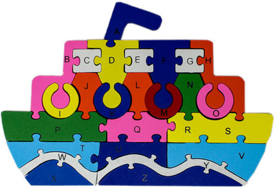 

Tootpado Alphabet and Number Wooden - Ship (1TNG278)(1 Pieces)