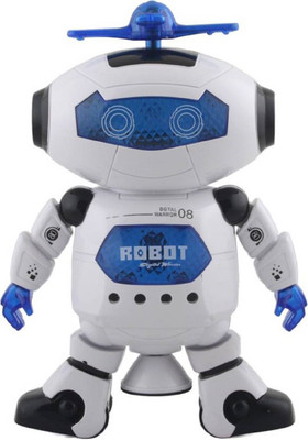 

MS Amaze Moving and Dancing Robot with Music & 3D lights(Multicolor)