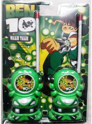 

Anvi ANG Ben 10 Walkie talkie toy set with radio control & antenna For Kids