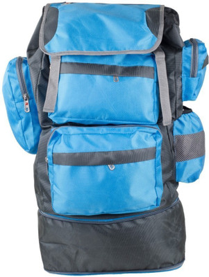 

TT Bags Travelling Hiking & Camping Shoulder backpack - Blue & Grey Rucksack - 25 L(Blue)