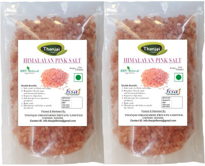 

Thanjai iyerkai Himalayan 1st Quality Pink Rock Salt 500grams Best Offer !!! Rock Salt Rock Salt(500 g, Pack of 2)