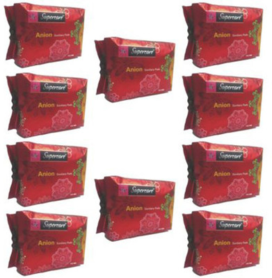 

super care anion sanitary pad Sanitary Pad(Pack of 10)