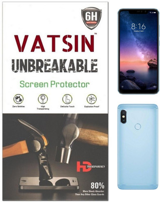 Vatsin Front and Back Screen Guard for Mi Redmi Note 6 Pro(Pack of 1)