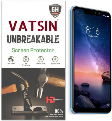 Vatsin Impossible Screen Guard for Mi Redmi Note 6 Pro(Pack of 1)