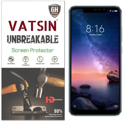 Vatsin Screen Guard for Mi Redmi Note 6 Pro(Pack of 1)