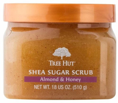 

Tree Hut Shea Sugar Scrub, Almond & Honey, 18 Ounce (Pack of 3) Scrub(75 g)