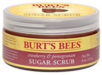 

Burt's Bees 100% Natural Cranberry and Pomegranate Sugar Scrub, 8 Ounces (Pack of 3) Scrub(75 g)