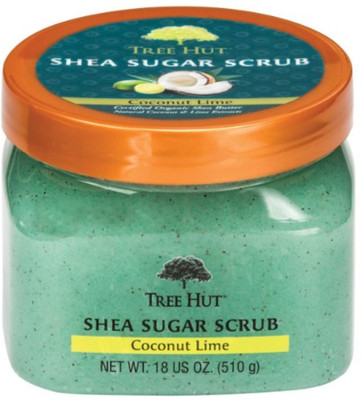 

Tree Hut Shea Sugar Scrub, Coconut Lime, 18 Ounce (Pack of 3) Scrub(75 g)