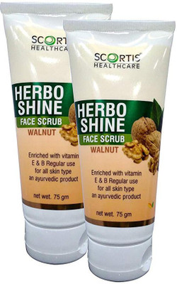 

Scortis HerboShine Face Scrub 75gm Scrub(150 g)