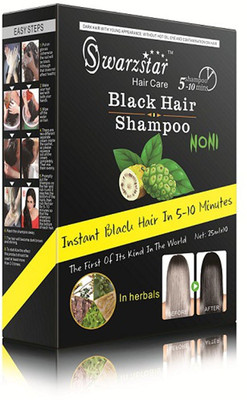 

Swarzstar BLACKCOLOUR SHAMPOO-1 BOX IN 5 POUCH(125 ml)