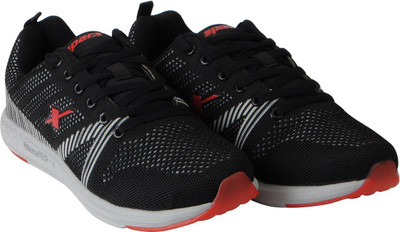 

Sparx Mesh Sports Running Shoes For Men(Black, Black red