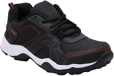 KGROUP Running Shoes For Men(Black