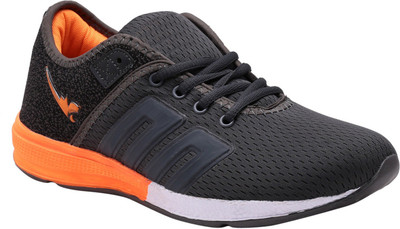 

Ninza Running Shoes For Men(Grey, Orange
