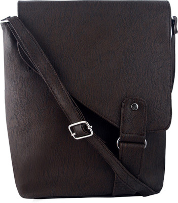 

VISHESH COLLECTIONS Women Casual Brown PU Sling Bag