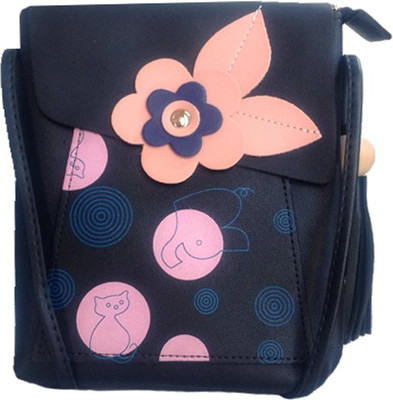 

SPACEHEIGHT Women Casual Multicolor PU Sling Bag