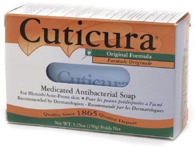 

Cuticura Medicated Anti-Bacterial Bar Soap, Original Formula - 5.25 oz bar(200 g)