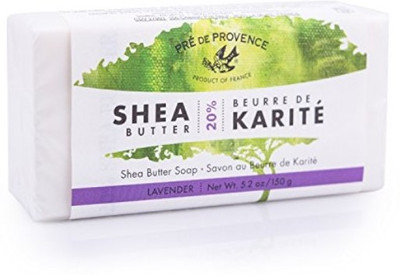 

Pre de Provence Soothing & Moisturizing 20% Pure Shea Butter Soap Bar (150 g) - Lavender(150 g)