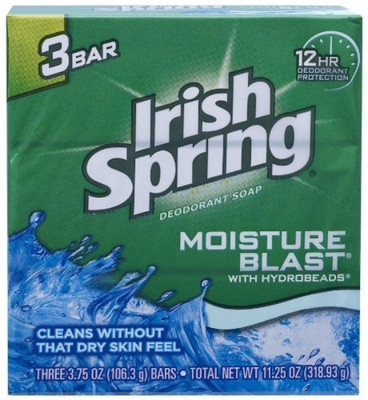 

Irish Spring Moisture Blast 3 Pack(200 g, Pack of 3)