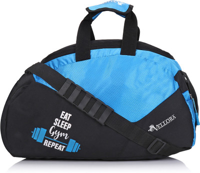 

Vellora S gym bag(Blue, Kit Bag, Black;blue