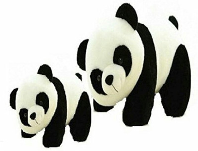 

soniya Enterprises panda - 50 cm(Black, White)