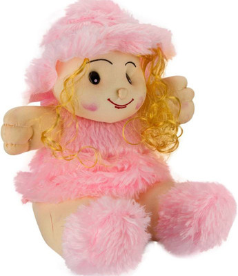 

Growth Creation Pink Attractive Kareena Doll with Hair - 17 cm (Pink) - 17 cm(Multicolor)