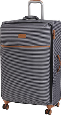 

it luggage Beach-Stripes Lightweight 8 Wheel Expandable Check-in Luggage -  inch(Black
