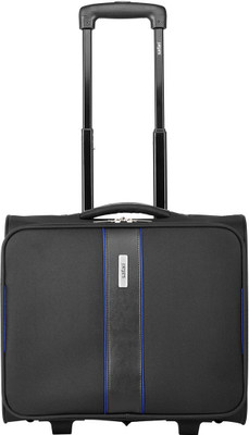 

Safari RAZOR LAPTOP TROLLEY Expandable Cabin Luggage -  inch(Black