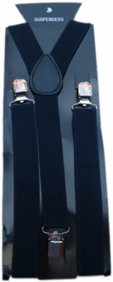 

Mr Willian Y- Back Suspenders for Men(Blue)