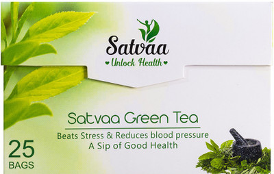 

satvaa Stress Buster Herbal Tea Bags(50 g, Box)
