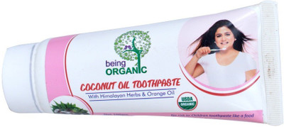 

being organic COCONUT OIL TOOTHPASTE Toothpaste(100 g)