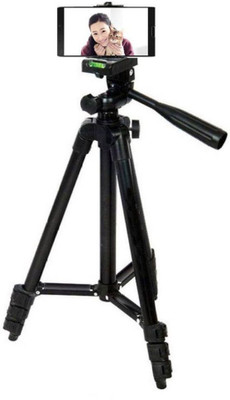 

FU4 3120 UNIVERSAL PORTABLE DIGITAL CAMERA L CAMCORDER LIGHTWEIGHT TRIPOD ALUMINUM STAND Tripod (Black, Supports Up to 1500 g) Tripod(Black, Supports Up to 1500 g)