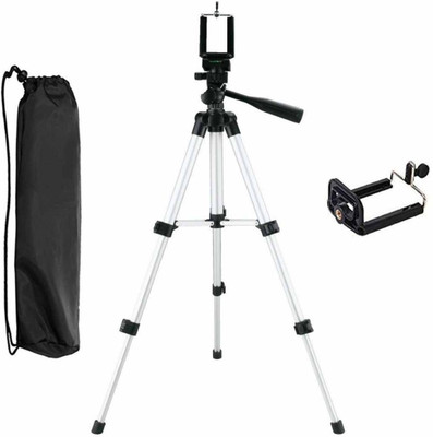 

lifemusic 3110 Portable Tripod || 360 degree Tripod|| Foldable triopod|| Camera stand|| Mobile Tripod|| Camcorder tripod|| Camera mount|| Extendable tripod||Three-Dimensional Head & Quick Release Plate|| Compatible with All Mobile Phones Tripod, Monopod, 