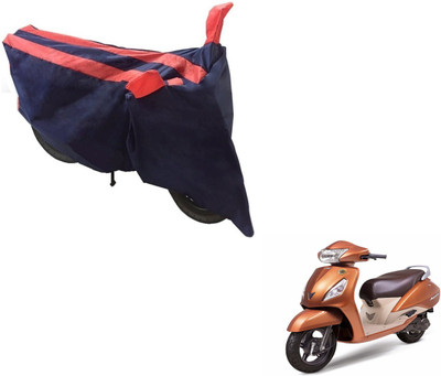NIKS Two Wheeler Cover for TVS(Jupiter, Black, Orange)